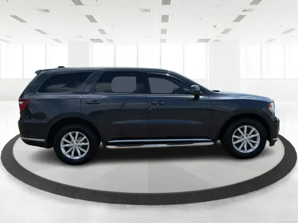 2015 Dodge Durango SXT AWD (1C4RDJAGXFC) with an 3.6L V6 DOHC 24V engine, 8-Speed Automatic transmission, located at 8750 N County Rd 25A, Piqua, OH, 45356, (937) 908-9800, 40.164391, -84.232513 - Need one SUV that can handle the school run, a long I75 commute, and a packed weekend at Indian Lake without feeling cramped? This 2015 Dodge Durango SXT AWD is built for real life in West Central Ohio-roomy for up to seven passengers, confident in changing weather, and versatile enough for everythi- Photo#1