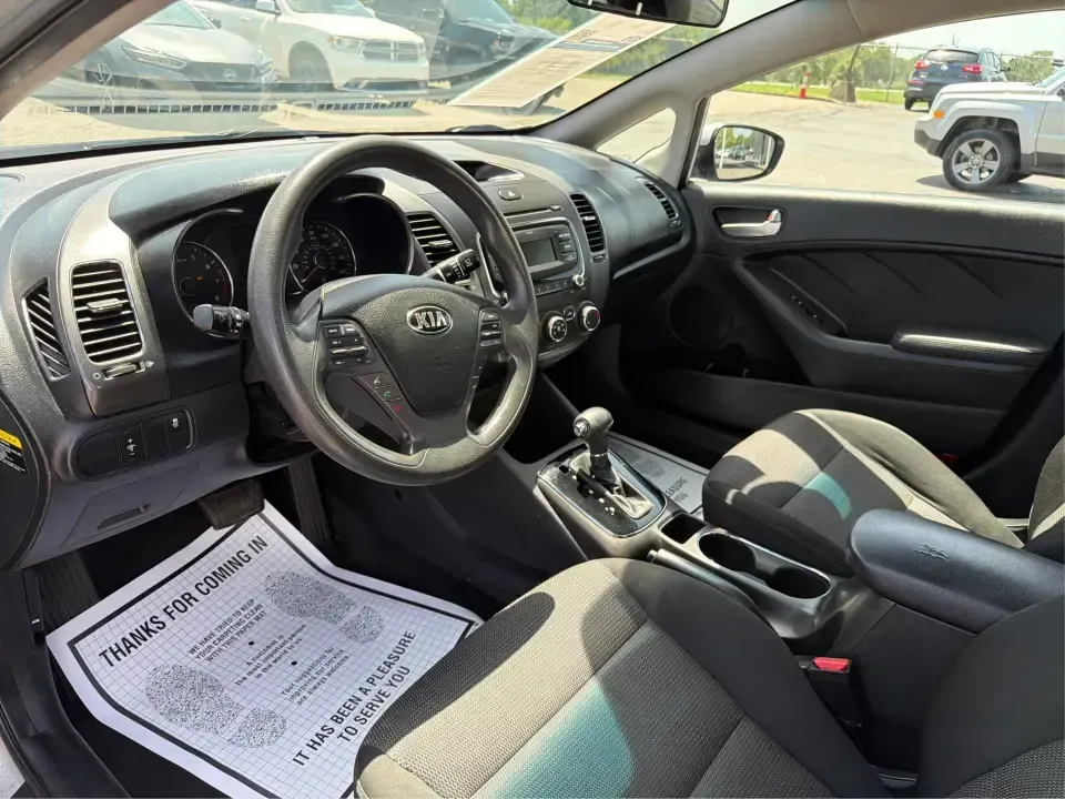 2018 Kia Forte LX (3KPFK4A73JE) with an 2.0L L4 DOHC 16V engine, 6M transmission, located at 401 Woodman Dr, Riverside, OH, 45431, (937) 908-9800, 39.760899, -84.123421 - Need a dependable commuter that can handle the daily grind from Riverside to Wright-Patterson AFB, downtown Dayton, or a quick hop up I-675-without sacrificing comfort for your weekend plans? This 2018 Kia Forte LX 6M is a smart, budget-friendly sedan built for real life: efficient errands around Wo- Photo#9