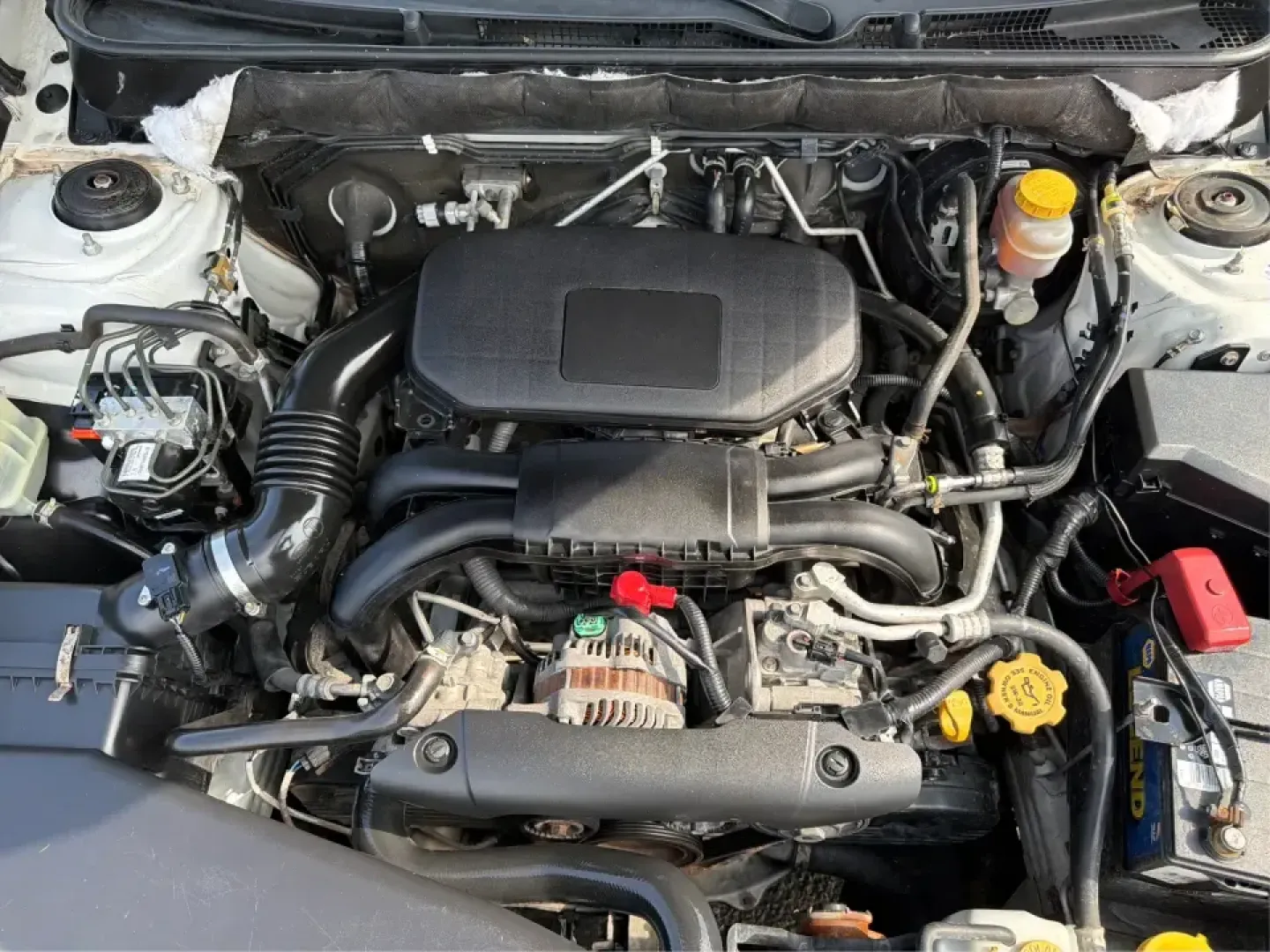2011 Subaru Legacy Premium + CWP (4S3BMBC69B3) with an 2.5L H-4 variable valve control engine, Continuously Variable Transmission (CVT) transmission, located at 8750 N County Rd 25A, Piqua, OH, 45356, (937) 908-9800, 40.164391, -84.232513 - Need a confident, all-weather commuter that can handle Ohio winters, weekend road trips, and the daily school-and-work shuffle without feeling like a bare-bones sedan? This 2011 Subaru Legacy Premium + CWP in Satin White Pearl is a smart fit for drivers who want Subaru capability in a comfortable, p- Photo#11