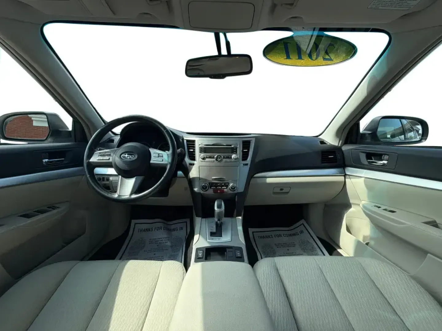 2011 Subaru Legacy Premium + CWP (4S3BMBC69B3) with an 2.5L H-4 variable valve control engine, Continuously Variable Transmission (CVT) transmission, located at 8750 N County Rd 25A, Piqua, OH, 45356, (937) 908-9800, 40.164391, -84.232513 - Need a confident, all-weather commuter that can handle Ohio winters, weekend road trips, and the daily school-and-work shuffle without feeling like a bare-bones sedan? This 2011 Subaru Legacy Premium + CWP in Satin White Pearl is a smart fit for drivers who want Subaru capability in a comfortable, p- Photo#20