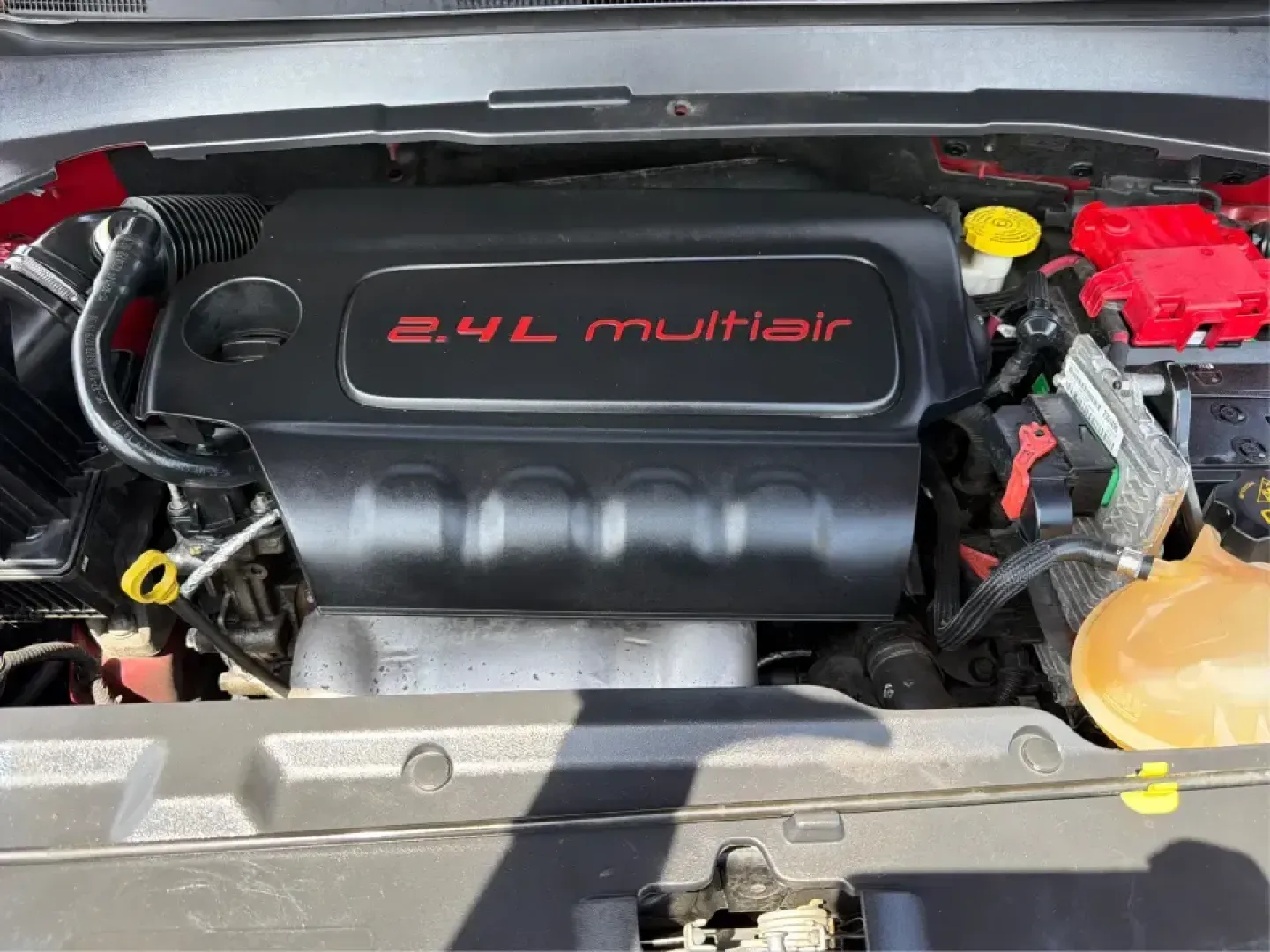 2019 Jeep Compass Longitude, North, Latitude (3C4NJCBB1KT) with an 2.4L I-4 variable valve control engine, located at 4508 South Dixie Dr, Moraine, OH, 45439, (937) 908-9800, 39.689976, -84.218452 - Picture your next weekend: loading up the family for a day at Carillon Historical Park, cruising down South Dixie Drive for errands, then heading out on I-75 for a quick getaway-without needing a huge SUV. This 2019 Jeep Compass in striking Redline Pearlcoat is a smart, city-friendly SUV that still- Photo#11