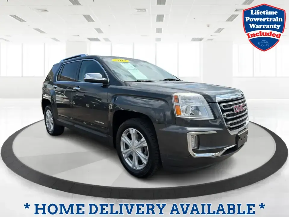 2017 GMC Terrain SLT (2GKFLUEK5H6) with an 2.4L L4 DOHC 16V engine, 6-Speed Automatic transmission, located at 1184 Kauffman Ave, Fairborn, OH, 45324, (937) 908-9800, 39.807072, -84.030914 - Need a capable SUV that can handle Ohio weather, school drop-offs, and spontaneous weekend getaways without feeling like a chore? This 2017 GMC Terrain SLT AWD is built for real life-comfortable for daily commuting to Wright-Patterson AFB, confident on rainy I-675 drives, and roomy enough for shoppi- Photo#0