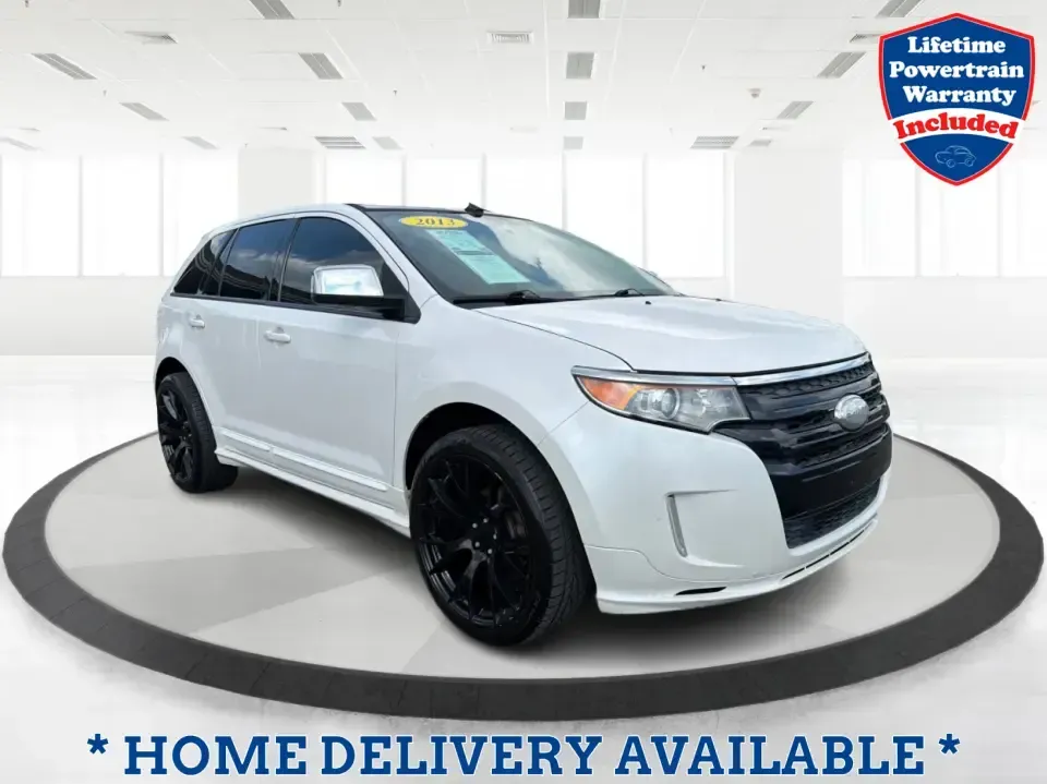 2013 Ford Edge Sport (2FMDK4AK6DB) with an 3.7L V6 DOHC 24V engine, 6-Speed Automatic transmission, located at 401 Woodman Dr, Riverside, OH, 45431, (937) 908-9800, 39.760899, -84.123421 - Need an SUV that can handle weekday commutes on I-675, family errands around Riverside, and spontaneous weekend getaways to Carillon Historical Park or a ballgame near Wright State-without feeling like a basic grocery-getter? This 2013 Ford Edge Sport AWD is built for real life: confident in Ohio we- Photo#0