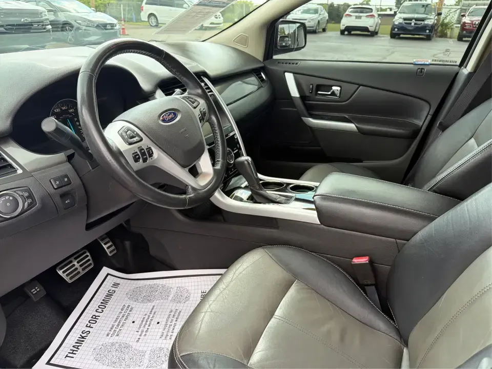 2013 Ford Edge Sport (2FMDK4AK6DB) with an 3.7L V6 DOHC 24V engine, 6-Speed Automatic transmission, located at 401 Woodman Dr, Riverside, OH, 45431, (937) 908-9800, 39.760899, -84.123421 - Need an SUV that can handle weekday commutes on I-675, family errands around Riverside, and spontaneous weekend getaways to Carillon Historical Park or a ballgame near Wright State-without feeling like a basic grocery-getter? This 2013 Ford Edge Sport AWD is built for real life: confident in Ohio we- Photo#9