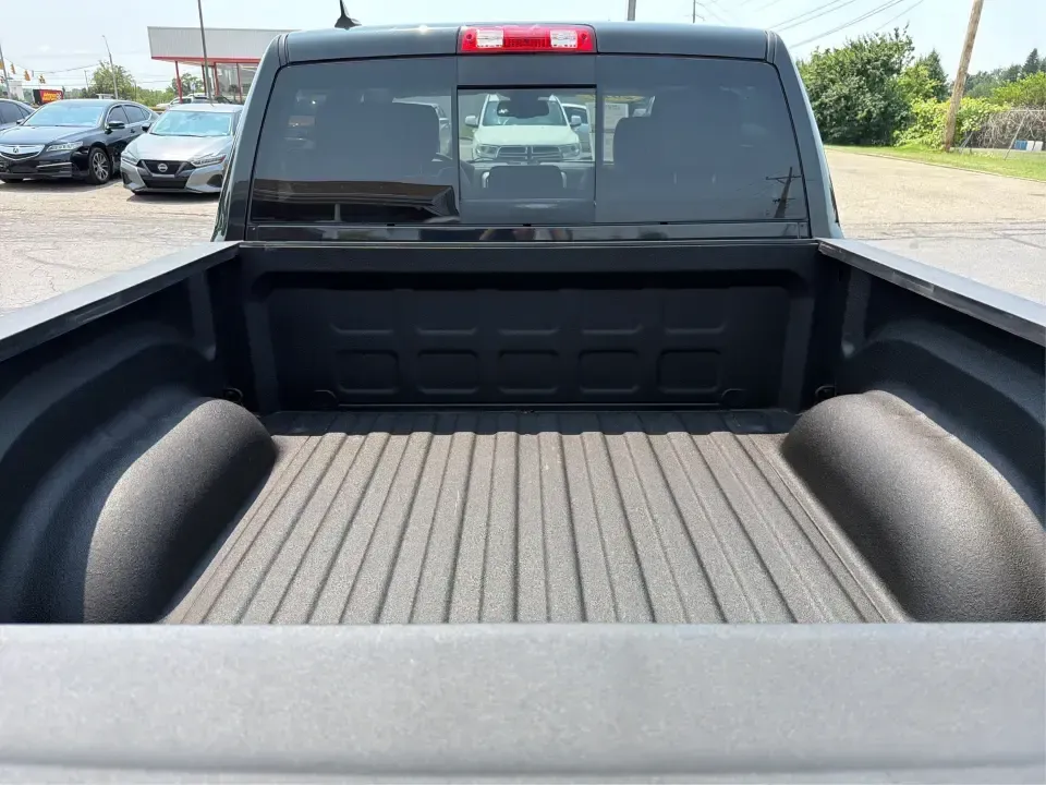 2015 Ram 1500 Laramie Crew Cab SWB 4WD (1C6RR7NT8FS) with an 5.7L V8 OHV 16V engine, 6-Speed Automatic transmission, located at 880 E. National Road, Vandalia, OH, 45377, (937) 908-9800, 39.891918, -84.183594 - Ready for a truck that can handle weekday work, weekend lake runs, and winter weather on the way up I75? This 2015 Ram 1500 Laramie Crew Cab SWB 4WD brings V8 strength, upscale comfort, and four-door practicality-ideal for commuters heading toward Dayton, families with busy schedules, and outdoor en- Photo#12