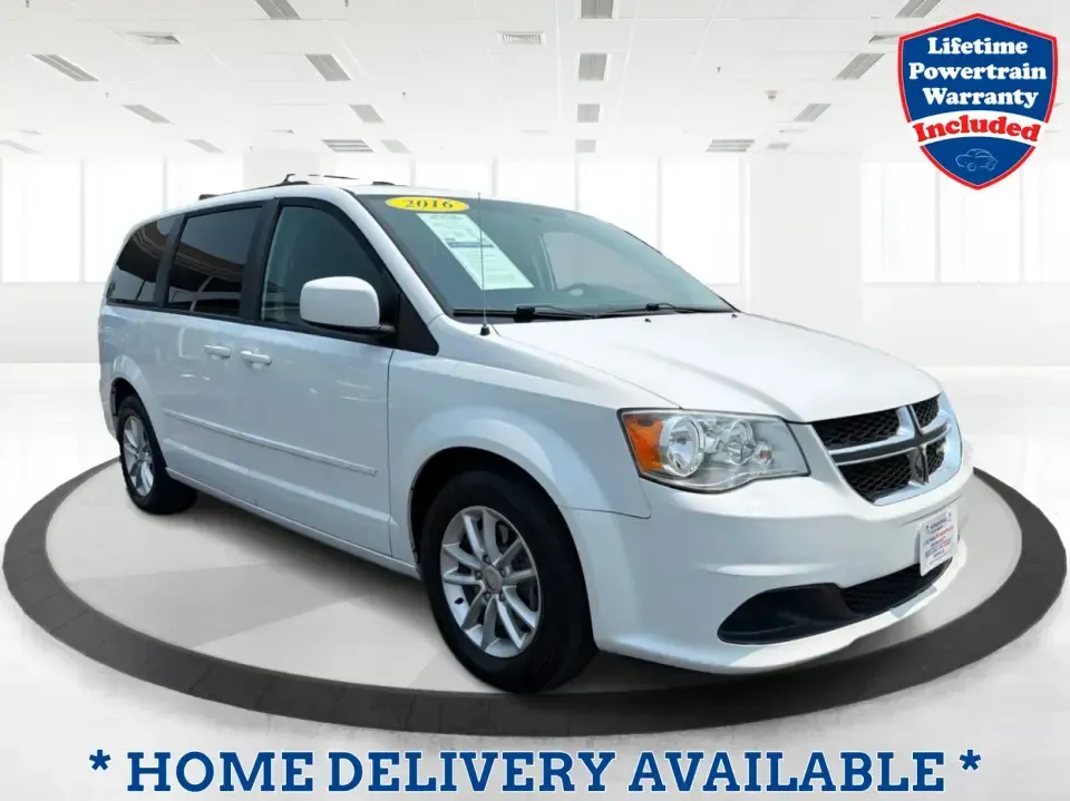 2016 Dodge Grand Caravan SXT (2C4RDGCG9GR) with an 3.6L V6 DOHC 24V engine, 6-Speed Automatic transmission, located at 1230 East Main St, Xenia, OH, 45385, (937) 908-9800, 39.688026, -83.910172 - Load up the kids, the coolers, and the weekend plans-this 2016 Dodge Grand Caravan SXT is built for real life in Xenia, from school drop-offs to road trips and everything in between. With seating for 7, flexible cargo space, and a comfortable ride, it's a practical pick for growing families, busy co- Photo#0