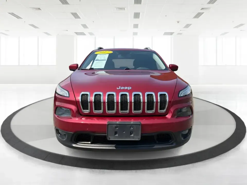 2017 Jeep Cherokee Latitude (1C4PJLCB5HW) with an 2.4L L4 DOHC 16V engine, 9-Speed Automatic transmission, located at 401 Woodman Dr, Riverside, OH, 45431, (937) 908-9800, 39.760899, -84.123421 - Need a crossover that fits real life in the Miami Valley-school drop-offs, I675 commutes, grocery runs, and the occasional weekend escape to Carillon Historical Park or a hike near the Mad River? This 2017 Jeep Cherokee Latitude FWD in Deep Cherry Red Crystal Pearlcoat is built for everyday versatil- Photo#7