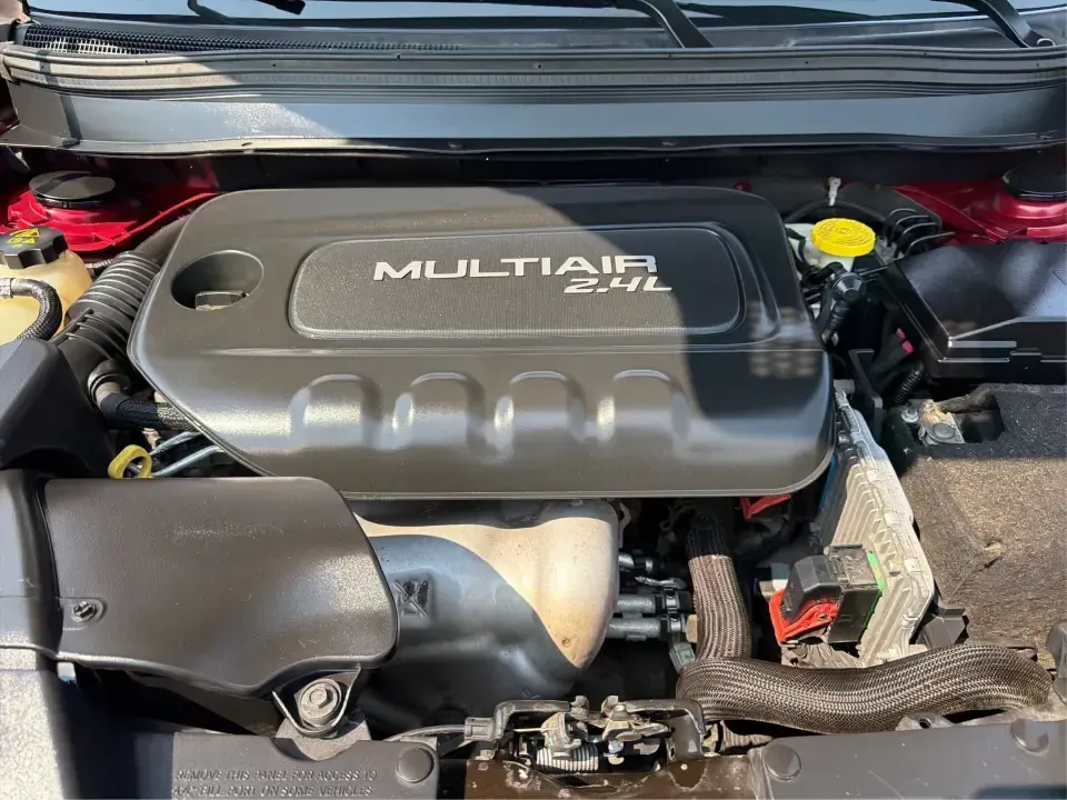 2017 Jeep Cherokee Latitude (1C4PJLCB5HW) with an 2.4L L4 DOHC 16V engine, 9-Speed Automatic transmission, located at 401 Woodman Dr, Riverside, OH, 45431, (937) 908-9800, 39.760899, -84.123421 - Need a crossover that fits real life in the Miami Valley-school drop-offs, I675 commutes, grocery runs, and the occasional weekend escape to Carillon Historical Park or a hike near the Mad River? This 2017 Jeep Cherokee Latitude FWD in Deep Cherry Red Crystal Pearlcoat is built for everyday versatil- Photo#11