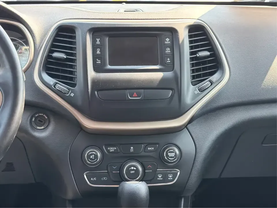 2017 Jeep Cherokee Latitude (1C4PJLCB5HW) with an 2.4L L4 DOHC 16V engine, 9-Speed Automatic transmission, located at 401 Woodman Dr, Riverside, OH, 45431, (937) 908-9800, 39.760899, -84.123421 - Need a crossover that fits real life in the Miami Valley-school drop-offs, I675 commutes, grocery runs, and the occasional weekend escape to Carillon Historical Park or a hike near the Mad River? This 2017 Jeep Cherokee Latitude FWD in Deep Cherry Red Crystal Pearlcoat is built for everyday versatil- Photo#13