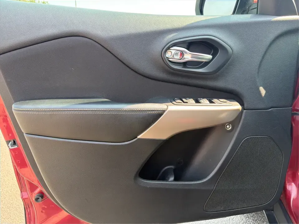 2017 Jeep Cherokee Latitude (1C4PJLCB5HW) with an 2.4L L4 DOHC 16V engine, 9-Speed Automatic transmission, located at 401 Woodman Dr, Riverside, OH, 45431, (937) 908-9800, 39.760899, -84.123421 - Need a crossover that fits real life in the Miami Valley-school drop-offs, I675 commutes, grocery runs, and the occasional weekend escape to Carillon Historical Park or a hike near the Mad River? This 2017 Jeep Cherokee Latitude FWD in Deep Cherry Red Crystal Pearlcoat is built for everyday versatil- Photo#19