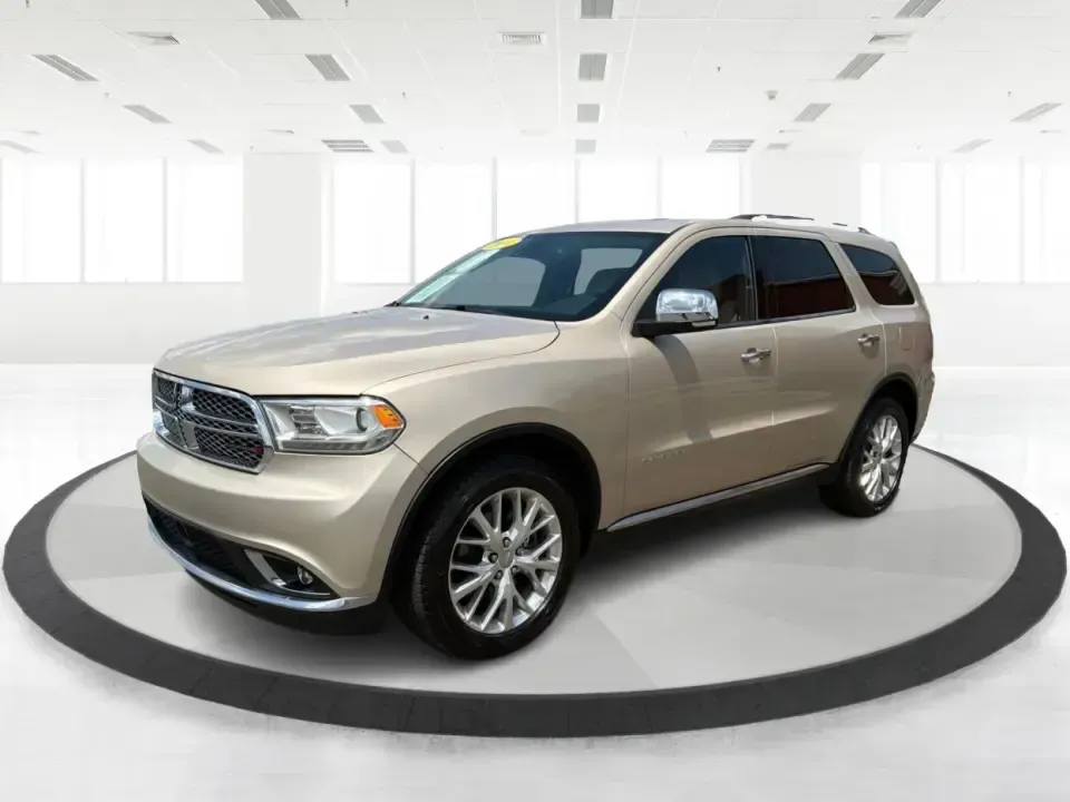 2014 Dodge Durango Citadel (1C4RDJEG2EC) with an 3.6L V6 DOHC 24V engine, 8-Speed Automatic transmission, located at 401 Woodman Dr, Riverside, OH, 45431, (937) 908-9800, 39.760899, -84.123421 - Make every day feel easier-whether you're loading up the kids for school in Riverside, planning a weekend getaway to Caesar Creek, or tackling winter weather on I675. This 2014 Dodge Durango Citadel AWD is the kind of three-row SUV that fits real life: roomy for growing families, confident for long- Photo#8