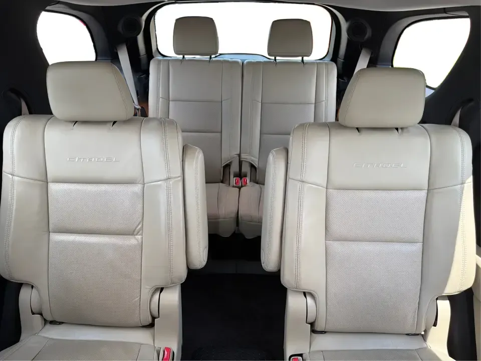 2014 Dodge Durango Citadel (1C4RDJEG2EC) with an 3.6L V6 DOHC 24V engine, 8-Speed Automatic transmission, located at 401 Woodman Dr, Riverside, OH, 45431, (937) 908-9800, 39.760899, -84.123421 - Make every day feel easier-whether you're loading up the kids for school in Riverside, planning a weekend getaway to Caesar Creek, or tackling winter weather on I675. This 2014 Dodge Durango Citadel AWD is the kind of three-row SUV that fits real life: roomy for growing families, confident for long- Photo#14
