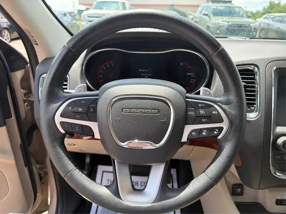 2014 Dodge Durango Citadel (1C4RDJEG2EC) with an 3.6L V6 DOHC 24V engine, 8-Speed Automatic transmission, located at 401 Woodman Dr, Riverside, OH, 45431, (937) 908-9800, 39.760899, -84.123421 - Make every day feel easier-whether you're loading up the kids for school in Riverside, planning a weekend getaway to Caesar Creek, or tackling winter weather on I675. This 2014 Dodge Durango Citadel AWD is the kind of three-row SUV that fits real life: roomy for growing families, confident for long- Photo#16