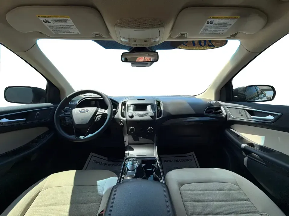 2019 Ford Edge SE FWD (2FMPK3G9XKB) with an 2.0L L4 DOHC 16V engine, 6-Speed Automatic transmission, located at 880 E. National Road, Vandalia, OH, 45377, (937) 908-9800, 39.891918, -84.183594 - Need a practical SUV that fits real life in the Miami Valley-school drop-offs, I75 commutes, and weekend runs to the Dayton Art Institute or the National Museum of the U.S. Air Force? This 2019 Ford Edge SE FWD is built for everyday comfort with the space and tech that make family errands and road t- Photo#21