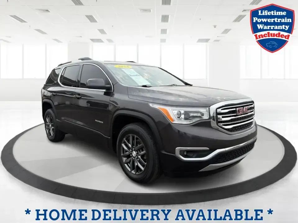 2018 GMC Acadia SLT-1 FWD (1GKKNMLSXJZ) with an 3.6L V6 DOHC 24V engine, 6-Speed Automatic transmission, located at 1099 N County Rd 25A, Troy, OH, 45373, (937) 908-9800, 40.057079, -84.212883 - Load up the crew, cue the playlist, and head out-this 2018 GMC Acadia SLT-1 FWD is built for real life in West Central Ohio, whether you're juggling school drop-offs, commuting to Dayton, or planning a weekend escape to the Miami Valley. With seating for 6 and a smart, flexible cabin, it's a great f- Photo#0