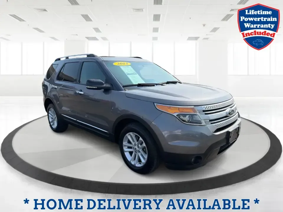 2013 Ford Explorer XLT 4WD (1FM5K8D85DG) with an 3.5L V6 DOHC 24V engine, 6-Speed Automatic transmission, located at 4508 South Dixie Dr, Moraine, OH, 45439, (937) 908-9800, 39.689976, -84.218452 - Need one SUV that can handle school drop-offs, I-75 commutes, and weekend trips to Caesar Creek or a Dayton Dragons game without feeling cramped? This **2013 Ford Explorer XLT 4WD** is built for real life in Southwest Ohio-room for the family, capability for changing weather, and comfort for the lon- Photo#0