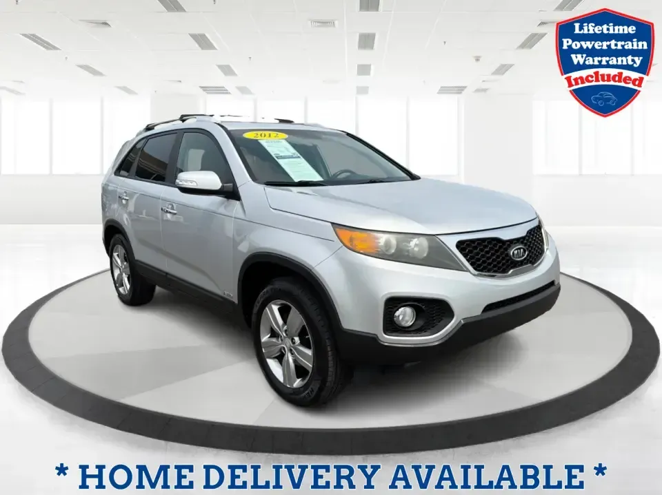 2012 Kia Sorento EX 4WD (5XYKUCA68CG) with an 2.4L L4 DOHC 16V engine, 6-Speed Automatic transmission, located at 1099 N County Rd 25A, Troy, OH, 45373, (937) 908-9800, 40.057079, -84.212883 - Weekend escapes to Caesar Creek, snowy school-drop mornings, and everyday errands up and down I75 feel a lot easier when you've got a comfortable SUV with real all-weather capability. This 2012 Kia Sorento EX 4WD is a smart pick for Troy drivers who want a practical, family-friendly ride that's equa- Photo#0