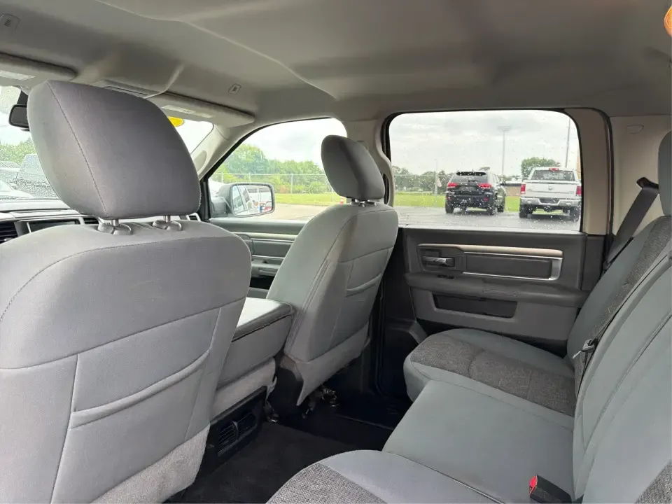 2017 Ram 1500 SLT Crew Cab SWB 4WD (1C6RR7LG7HS) with an 3.6L V6 DOHC 24V FFV engine, 8-Speed Automatic transmission, located at 4508 South Dixie Dr, Moraine, OH, 45439, (937) 908-9800, 39.689976, -84.218452 - Weekend projects, lake-day getaways, and winter commutes feel a lot easier when you've got a full-size 4WD truck that can haul the crew and the gear without fuss. This 2017 Ram 1500 SLT Crew Cab SWB 4WD is built for real-life Moraine, Ohio driving-whether you're loading up for a run to the home impr- Photo#9
