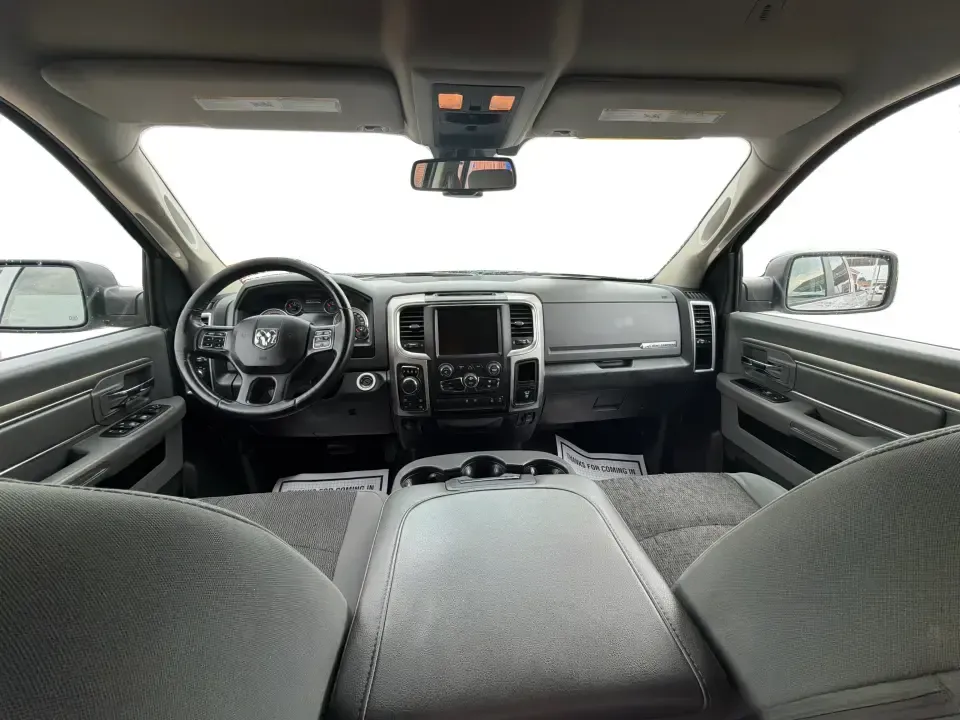 2017 Ram 1500 SLT Crew Cab SWB 4WD (1C6RR7LG7HS) with an 3.6L V6 DOHC 24V FFV engine, 8-Speed Automatic transmission, located at 4508 South Dixie Dr, Moraine, OH, 45439, (937) 908-9800, 39.689976, -84.218452 - Weekend projects, lake-day getaways, and winter commutes feel a lot easier when you've got a full-size 4WD truck that can haul the crew and the gear without fuss. This 2017 Ram 1500 SLT Crew Cab SWB 4WD is built for real-life Moraine, Ohio driving-whether you're loading up for a run to the home impr- Photo#20