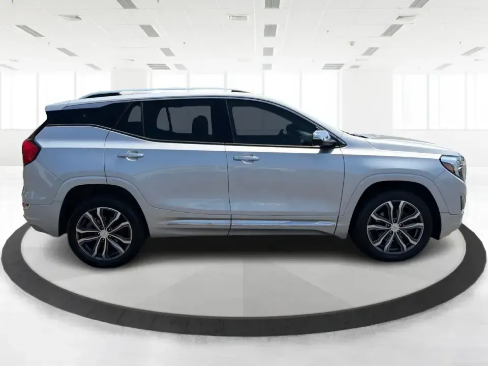 2018 GMC Terrain Denali AWD (3GKALXEX8JL) with an 2.0L L4 DOHC 16V TURBO engine, 6-Speed Automatic transmission, located at 8750 N County Rd 25A, Piqua, OH, 45356, (937) 908-9800, 40.164391, -84.232513 - Picture your next road trip up I-75 with the family, a weekday commute from Piqua to Troy, or a weekend run to downtown Dayton-now imagine doing it in a premium SUV that's comfortable, confident in rough weather, and loaded with upscale features. This 2018 GMC Terrain Denali AWD is built for real li- Photo#1