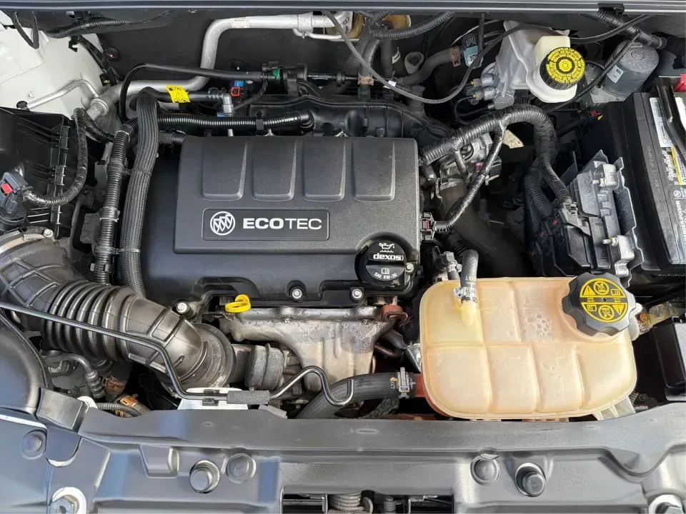 2018 Buick Encore Preferred FWD (KL4CJASB1JB) with an 1.4L L4 DOHC 16V TURBO engine, 6-Speed Automatic transmission, located at 8750 N County Rd 25A, Piqua, OH, 45356, (937) 908-9800, 40.164391, -84.232513 - Need a nimble SUV that fits real life in the Miami Valley-school drop-offs, a long commute down I75, and weekend errands without feeling bulky in tight parking lots? This 2018 Buick Encore Preferred FWD in Summit White is a smart pick for busy families, first-time buyers, and budget-conscious driver- Photo#11