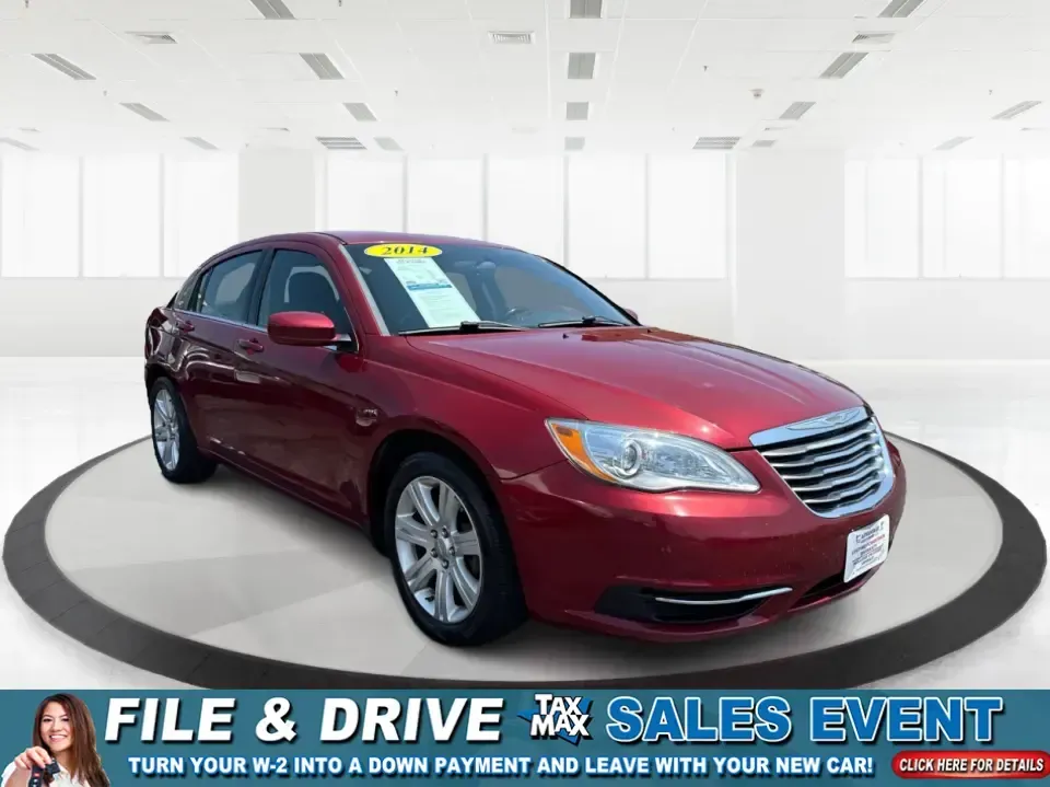 2014 Chrysler 200 Touring (1C3CCBBB6EN) with an 2.4L L4 DOHC 16V engine, 6-Speed Automatic transmission, located at 8750 N County Rd 25A, Piqua, OH, 45356, (937) 908-9800, 40.164391, -84.232513 - **Discover Freedom and Comfort with this 2014 Chrysler 200 Touring at Advantage Car and Credit!**<br /> <br /> Are you ready to elevate your driving experience? Whether you're a busy professional looking for a reliable daily commuter or a growing family in need of a safe and stylish sedan, the 2014 - Photo#0