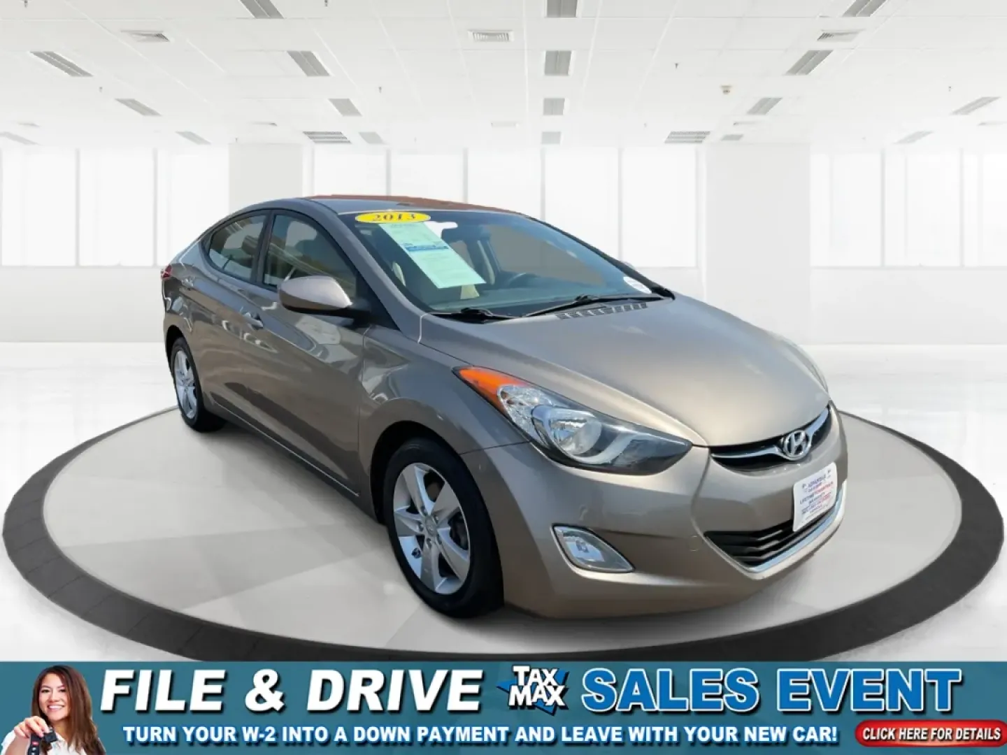 2013 Hyundai Elantra GLS (5NPDH4AE6DH) with an 1.8L I-4 DOHC engine, located at 401 Woodman Dr, Riverside, OH, 45431, (937) 908-9800, 39.760899, -84.123421 - **Unlock the Freedom of the Open Road with the 2013 Hyundai Elantra GLS** <br /> <br /> Are you ready to elevate your daily commute or embark on new adventures without breaking the bank? The 2013 Hyundai Elantra GLS, available at Advantage Car and Credit in Fairborn, OH, is the ideal sedan for budg - Photo#0