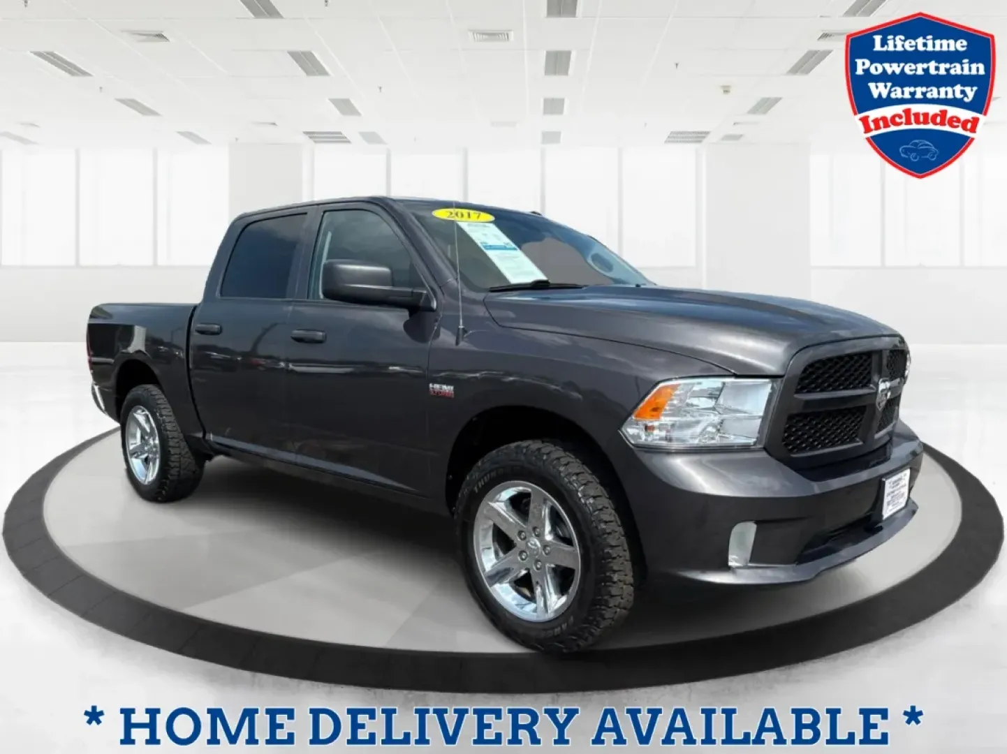 2017 Ram 1500 Express Crew Cab 4x4 5'7 Box (3C6RR7KTXHG) with an Other engine, located at 1951 S Dayton Lakeview Rd., New Carlisle, OH, 45344, (937) 908-9800, 39.890999, -84.050255 - ### Unleash Your Adventurous Spirit with the 2017 Ram 1500 at Advantage Car and Credit - Xenia!<br /> <br /> Are you ready to elevate your driving experience? Whether you're tackling the daily commute, embarking on family road trips, or conquering weekend adventures, the 2017 Ram 1500 Express Crew C - Photo#0