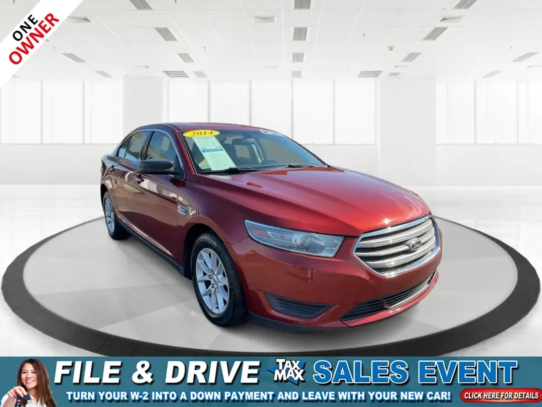 2014 Ford Taurus SE (1FAHP2D89EG) with an Other engine, located at 401 Woodman Dr, Riverside, OH, 45431, (937) 908-9800, 39.760899, -84.123421 - One Owner - Photo#0
