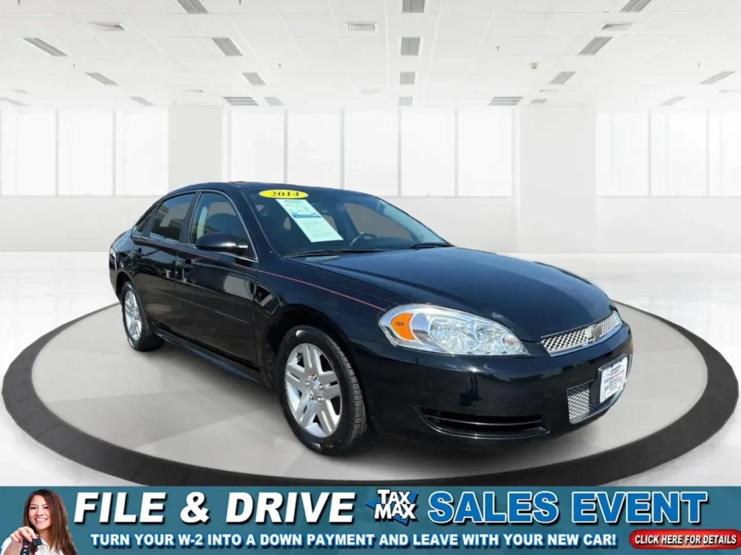 2014 Chevrolet Impala Limited LT (2G1WB5E3XE1) with an 3.6L V-6 gasoline direct injection engine, 6-Speed Automatic transmission, located at 1230 East Main St, Xenia, OH, 45385, (937) 908-9800, 39.688026, -83.910172 - Are you ready for your next adventure, whether it's a family road trip, a daily commute, or simply running errands around Fairborn? The 2014 Chevrolet Impala Limited LT is the perfect sedan to elevate your driving experience. With its stylish black exterior and reliable performance, this vehicle is - Photo#0