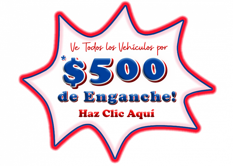 See all vehicles for $500 down
